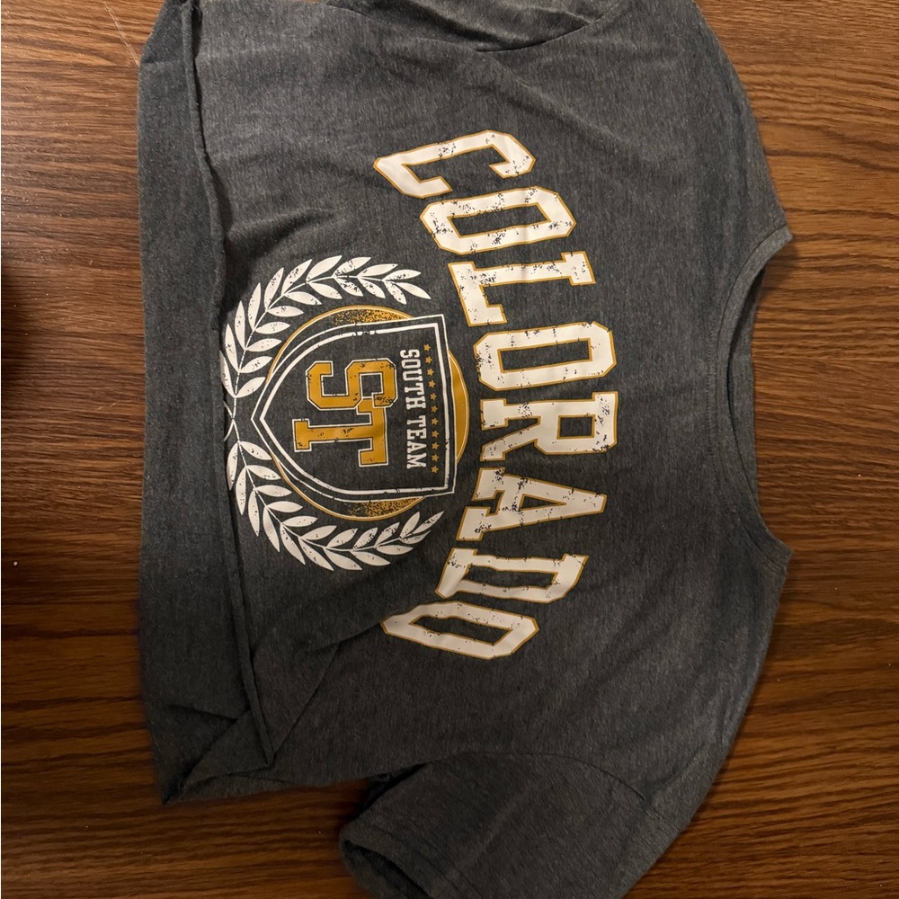 Gray Colorado Graphic Men's Shorts